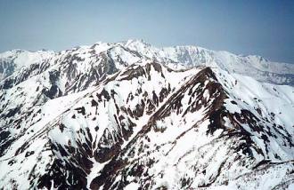 北アルプス・後立山連峰１